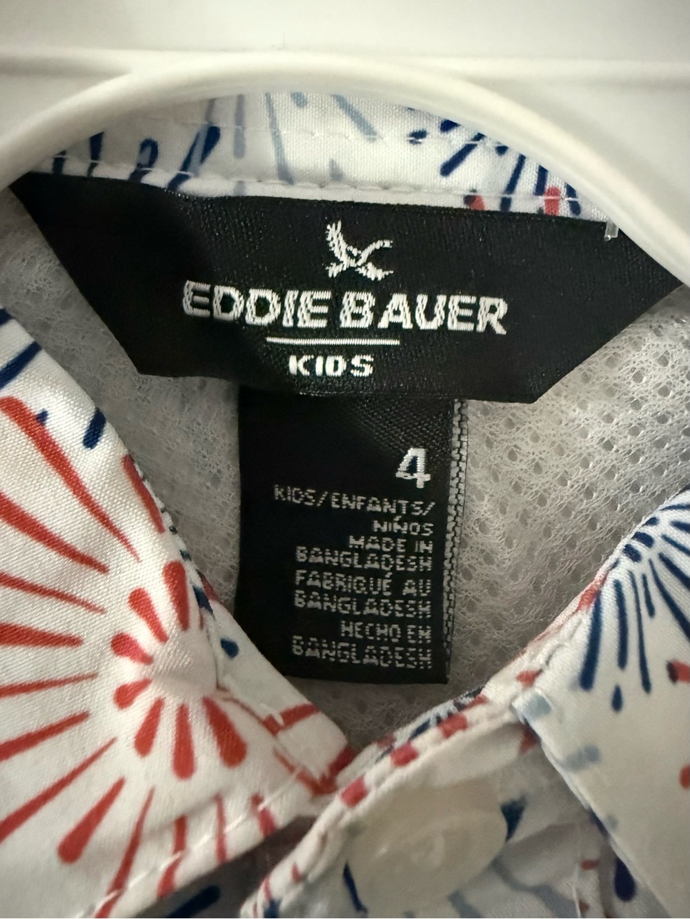 Eddie Bauer Boys Polo & Coral Drawstring Shorts Set - Picture 8 of 10